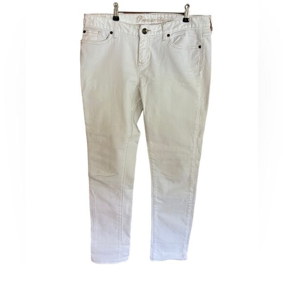 GAP 1969 Premium Skinny white jeans size 8R - Picture 1 of 11